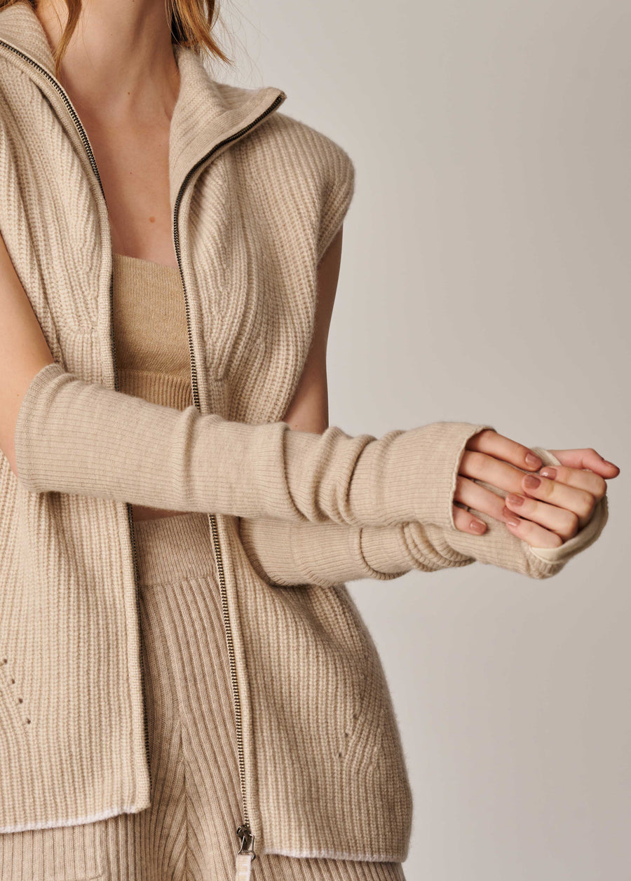 Double-sided Cashmere Arm Warmers