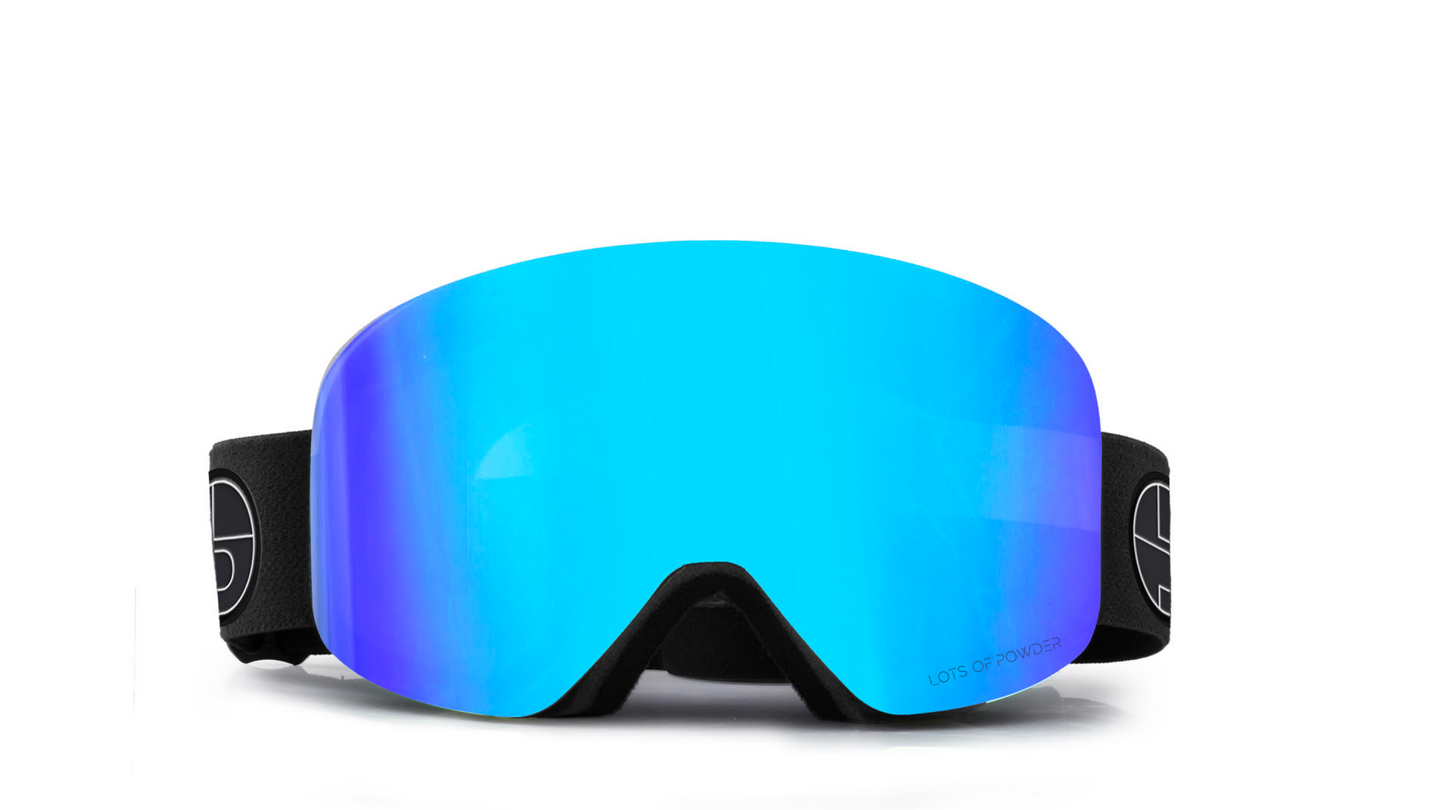 LOTS OF POWDER_Mirrored Ski Goggles