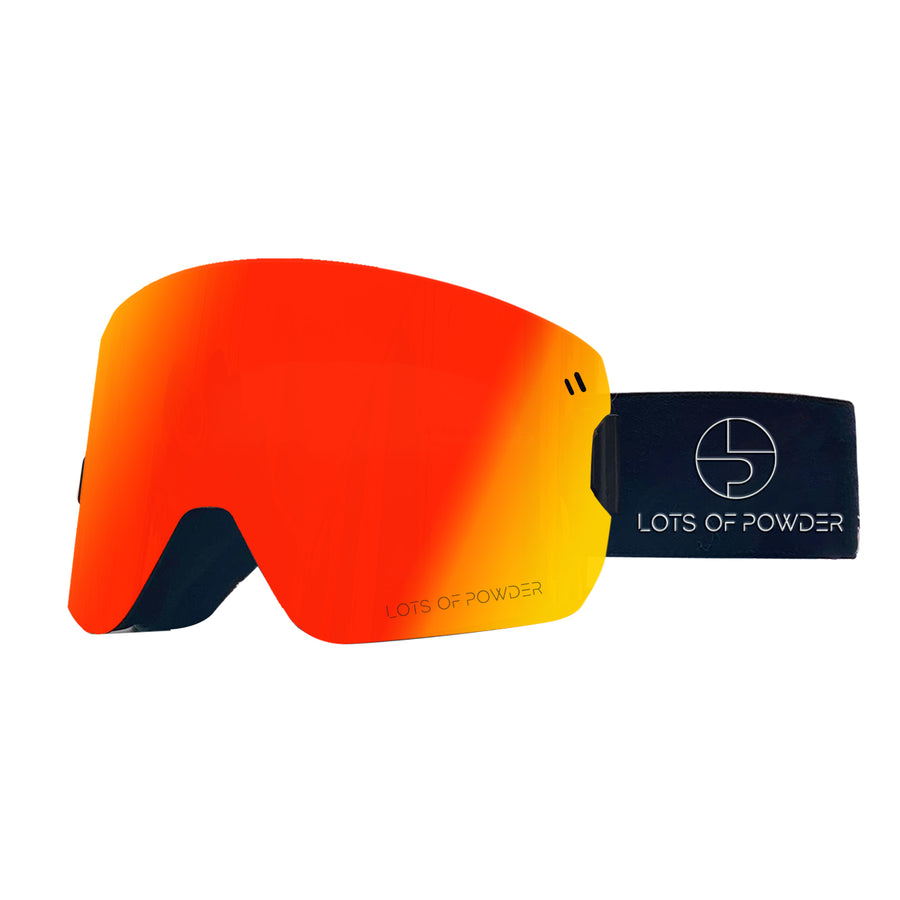 mirrored snowboard goggles Pro Magnetic Mirrored Ski Goggles