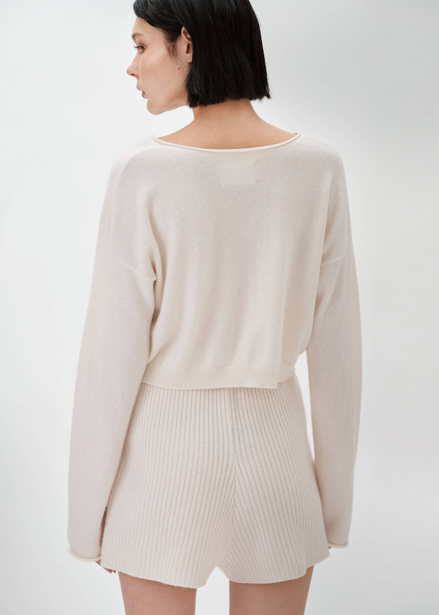 The Moon Cropped Sweater