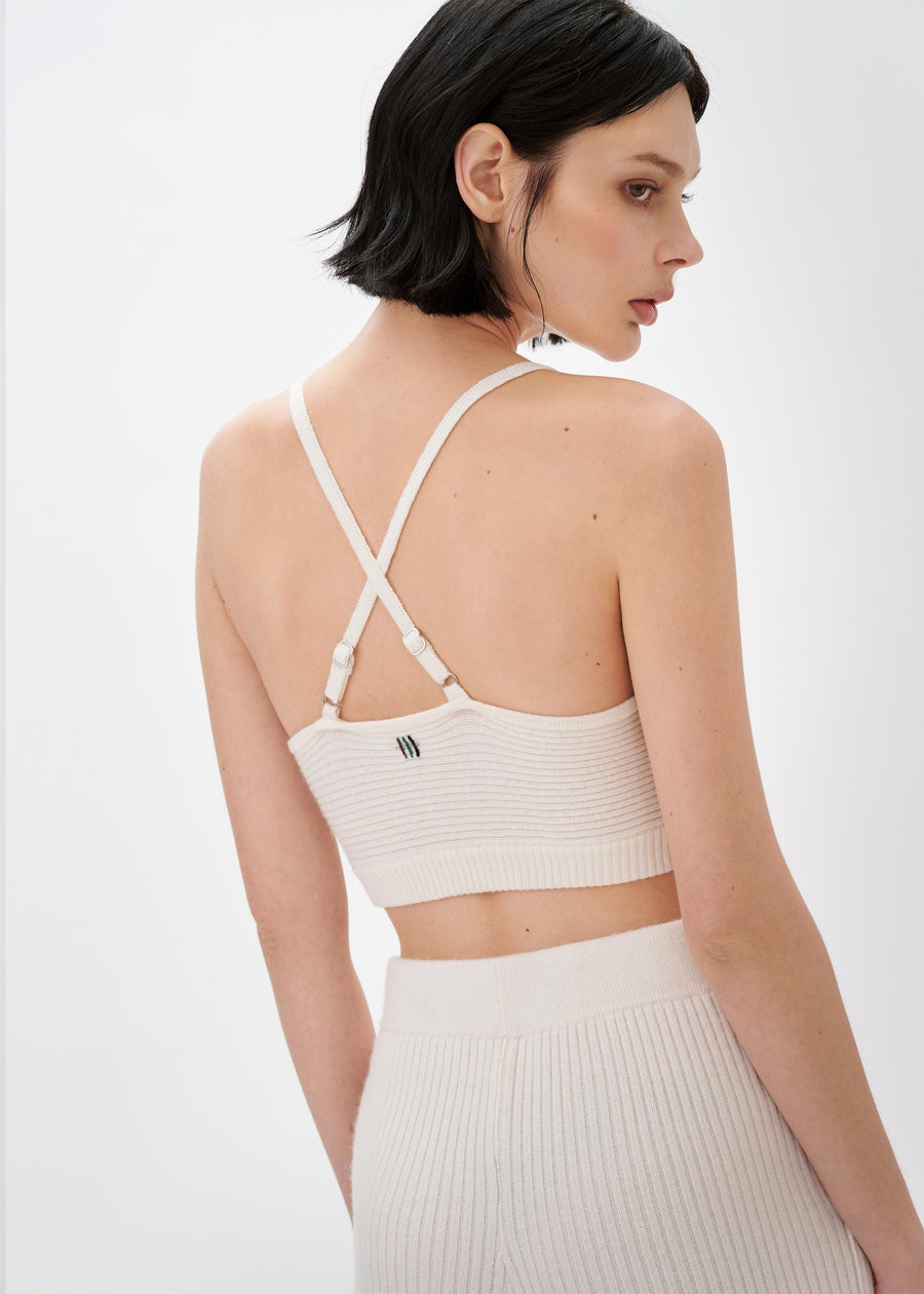 The Comet Ribbed Bralette