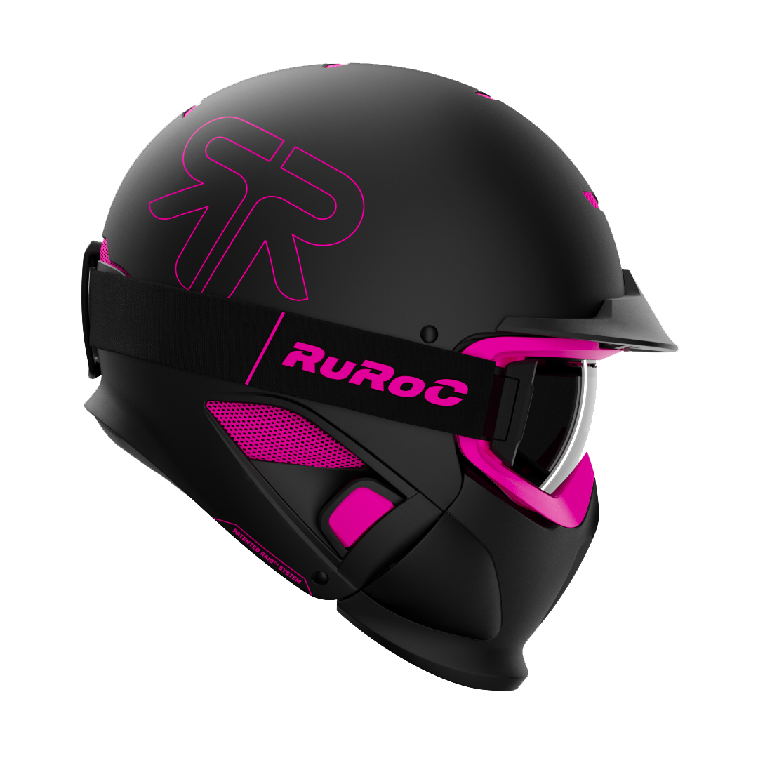 Lots of Powder | Ruroc | Helmets | RG1-DX Panther Asian Fit